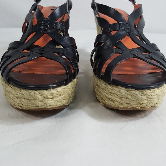 Via Spiga Mabel Platform Sandal ROPE HEEL LEATHER - Picture 4 of 8